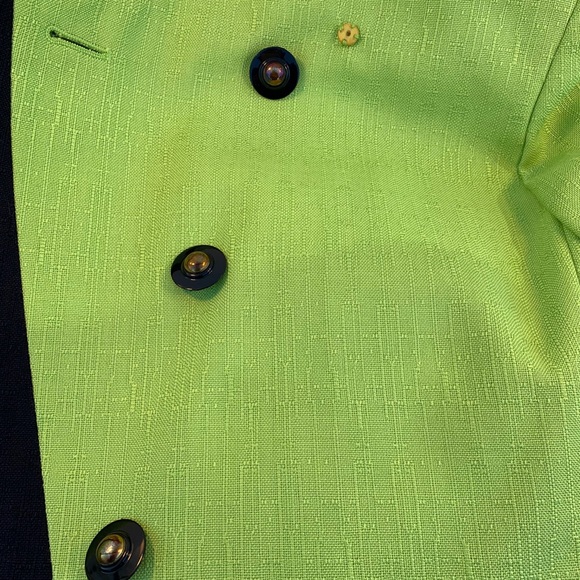 ⚡️SOLD⚡️Vintage Kasper 80s neon blazer jacket - Picture 12 of 16